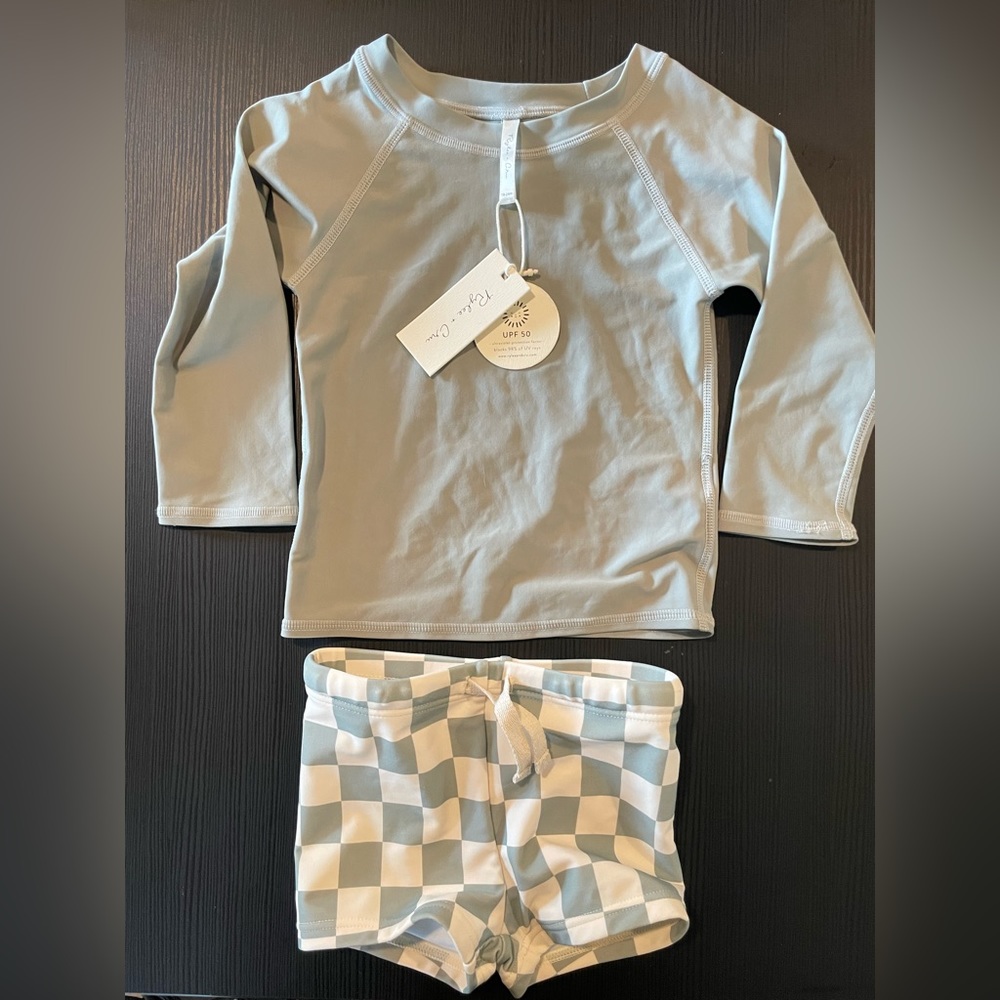 NWT Rylee + Cru Swim Suit Set 18-24 months